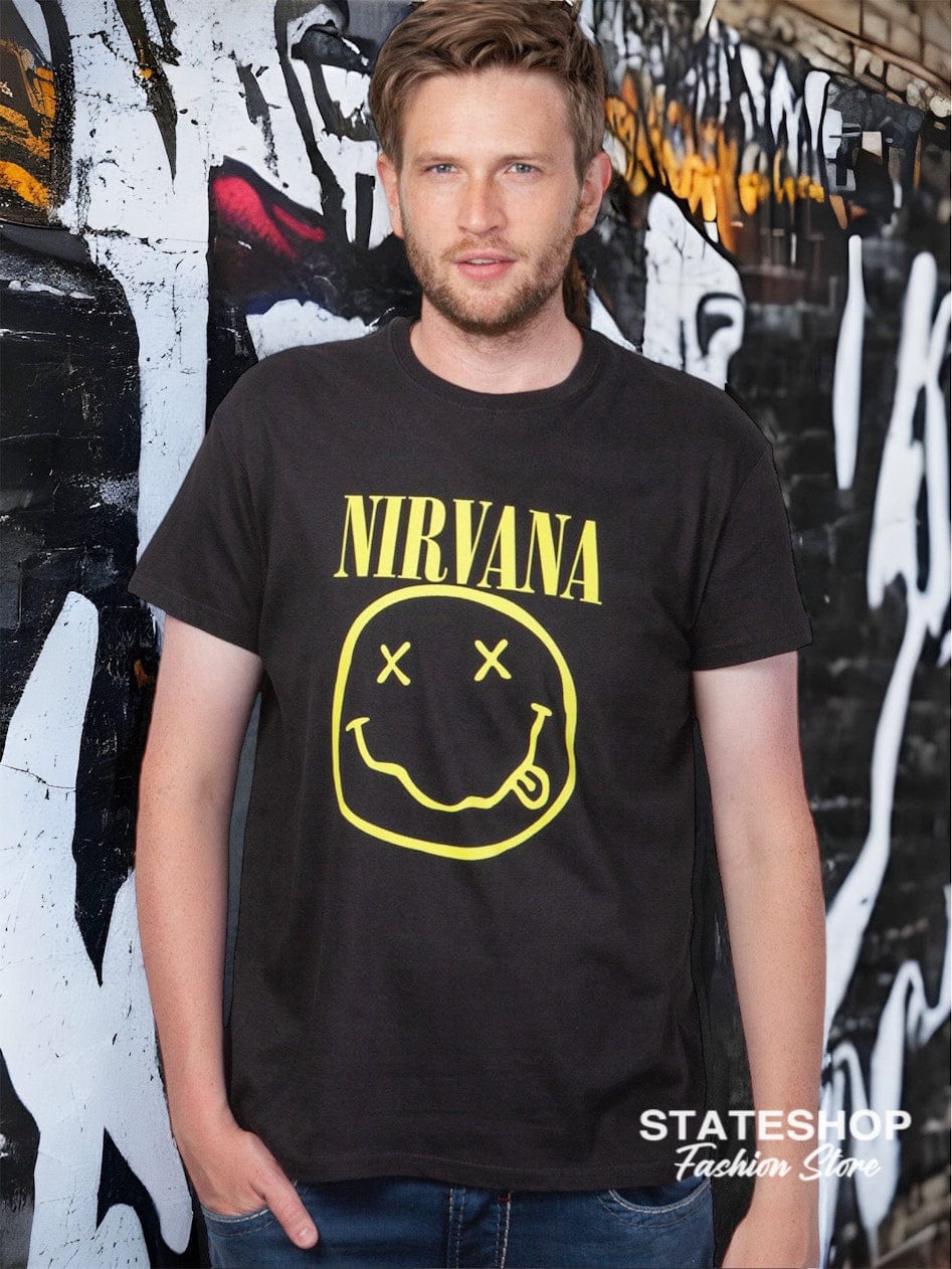 Black nirvana shirt on sale