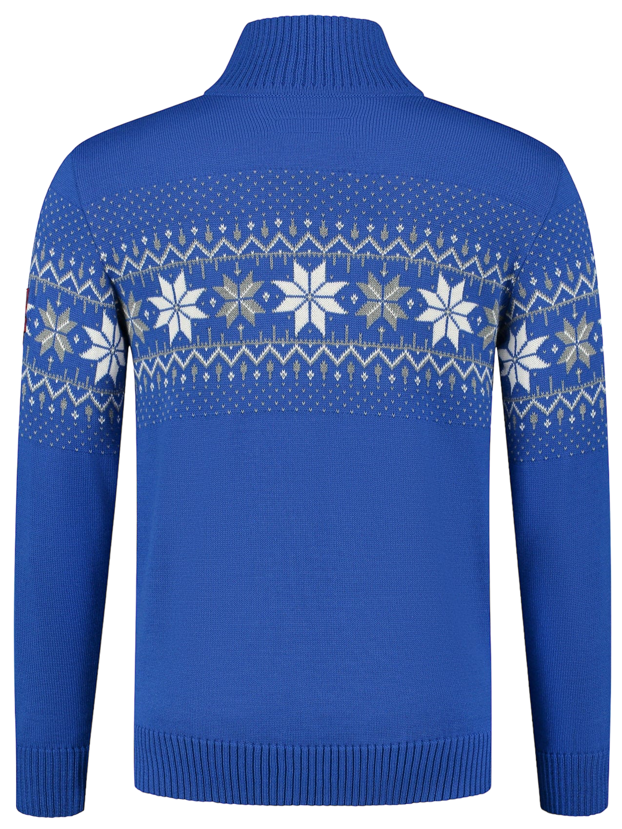 Norwegischer Herrenpullover Merino, Blau