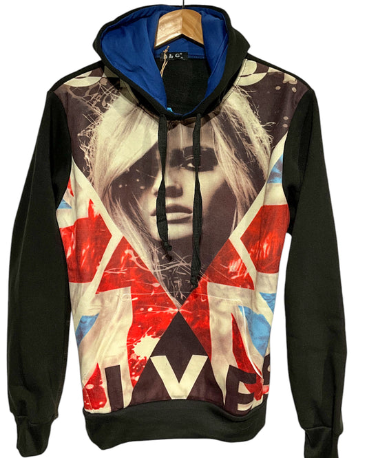 Hooded Sweatshirt, big Print