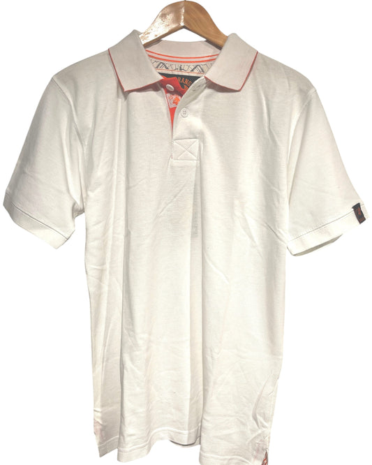 Poloshirt white