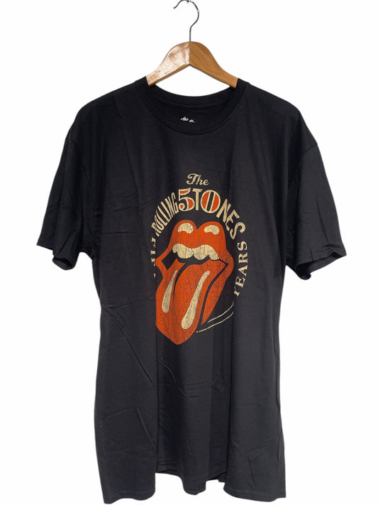 T-Shirt The Rolling Stones zwart