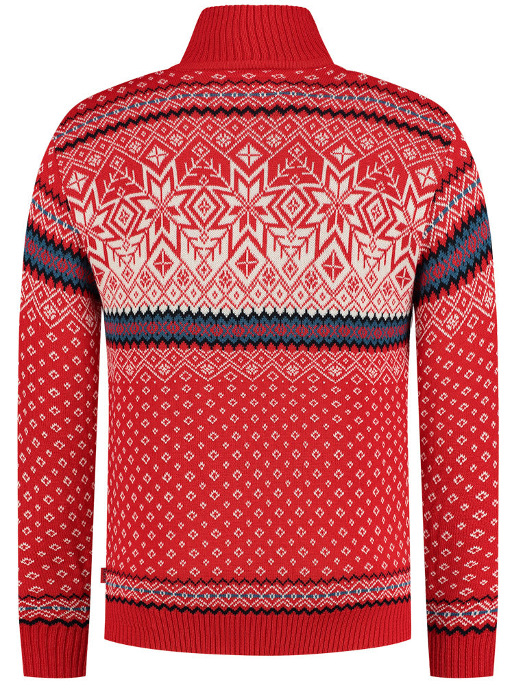 Kama Pullover Merino Nordic, red