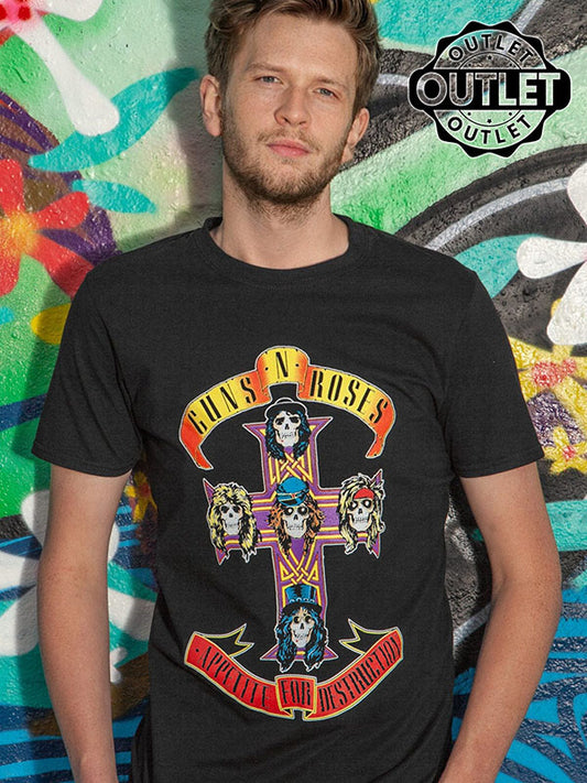 T-shirt Guns 'N Roses "Appetite For Destruction" Black