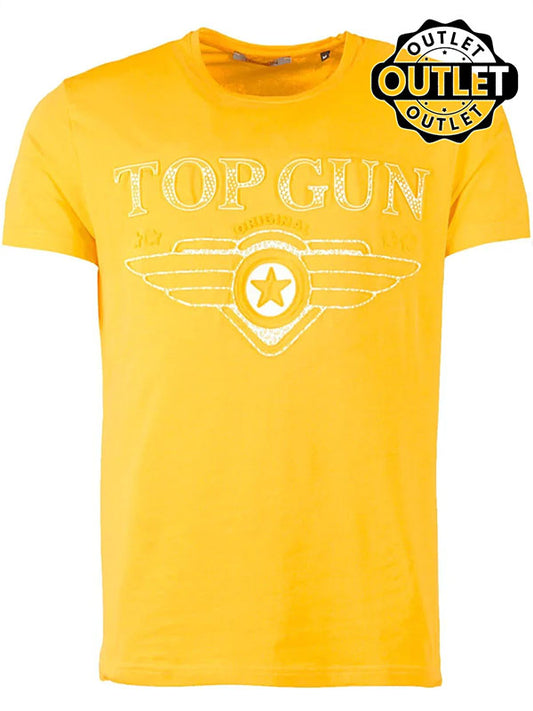 T-Shirt "Defend" jaune