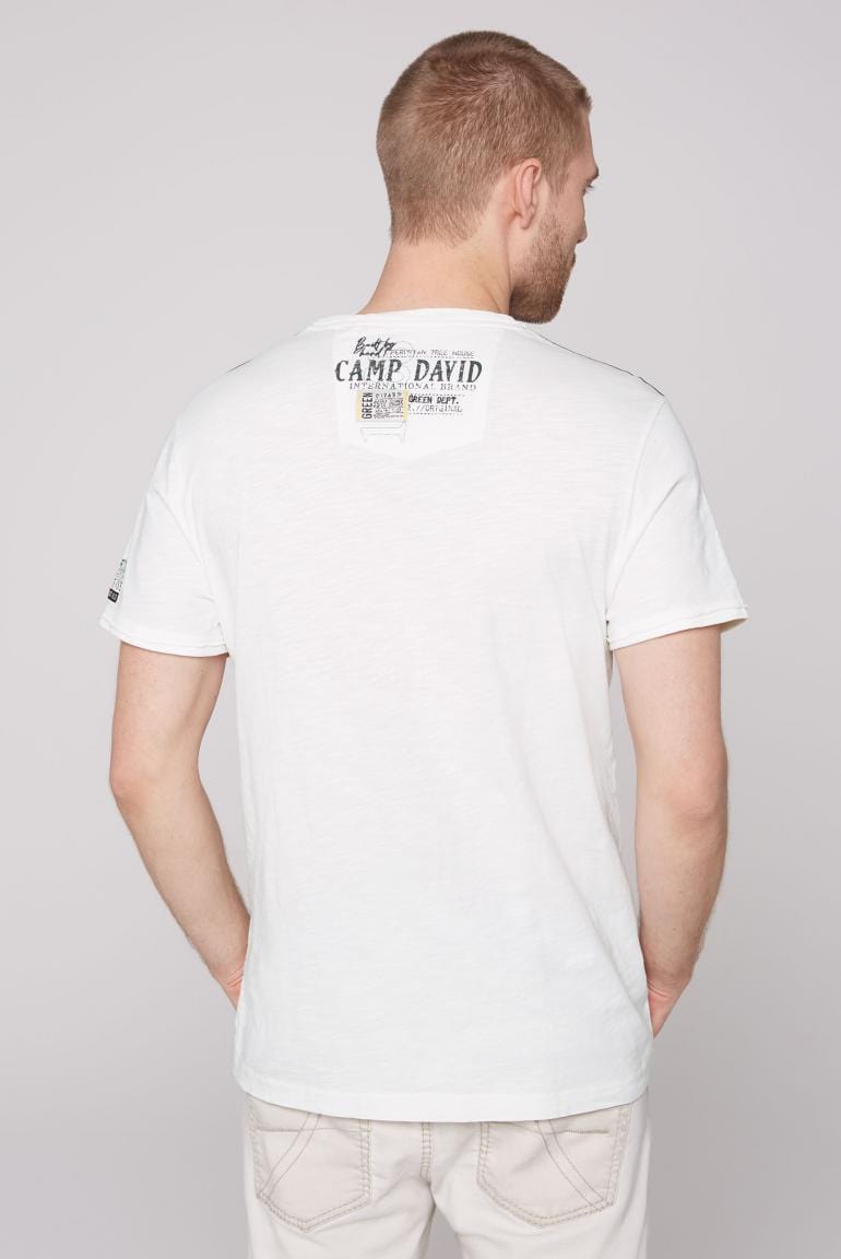 FRAME white tshirt Camp David store RARE