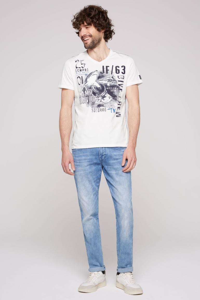 with Stateshop CAMP Fashion DAVID Dive-Inspired T-Shirt - Stylish this