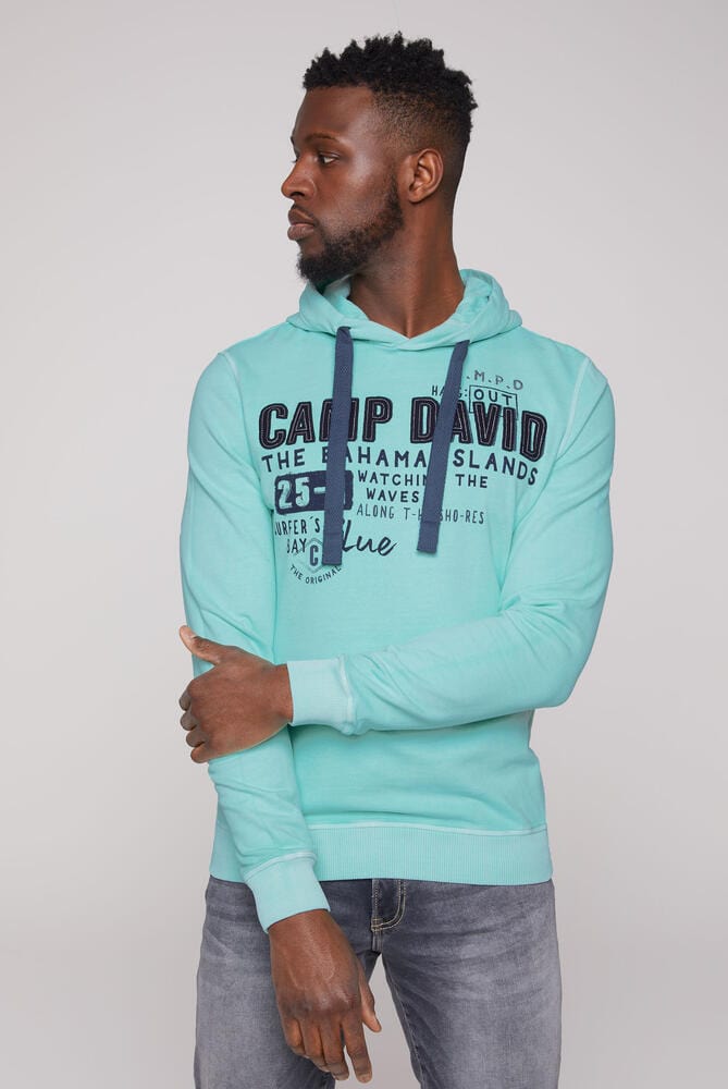 CAMP DAVID Fashion Sweatshirt Cool Mint - Stateshop \