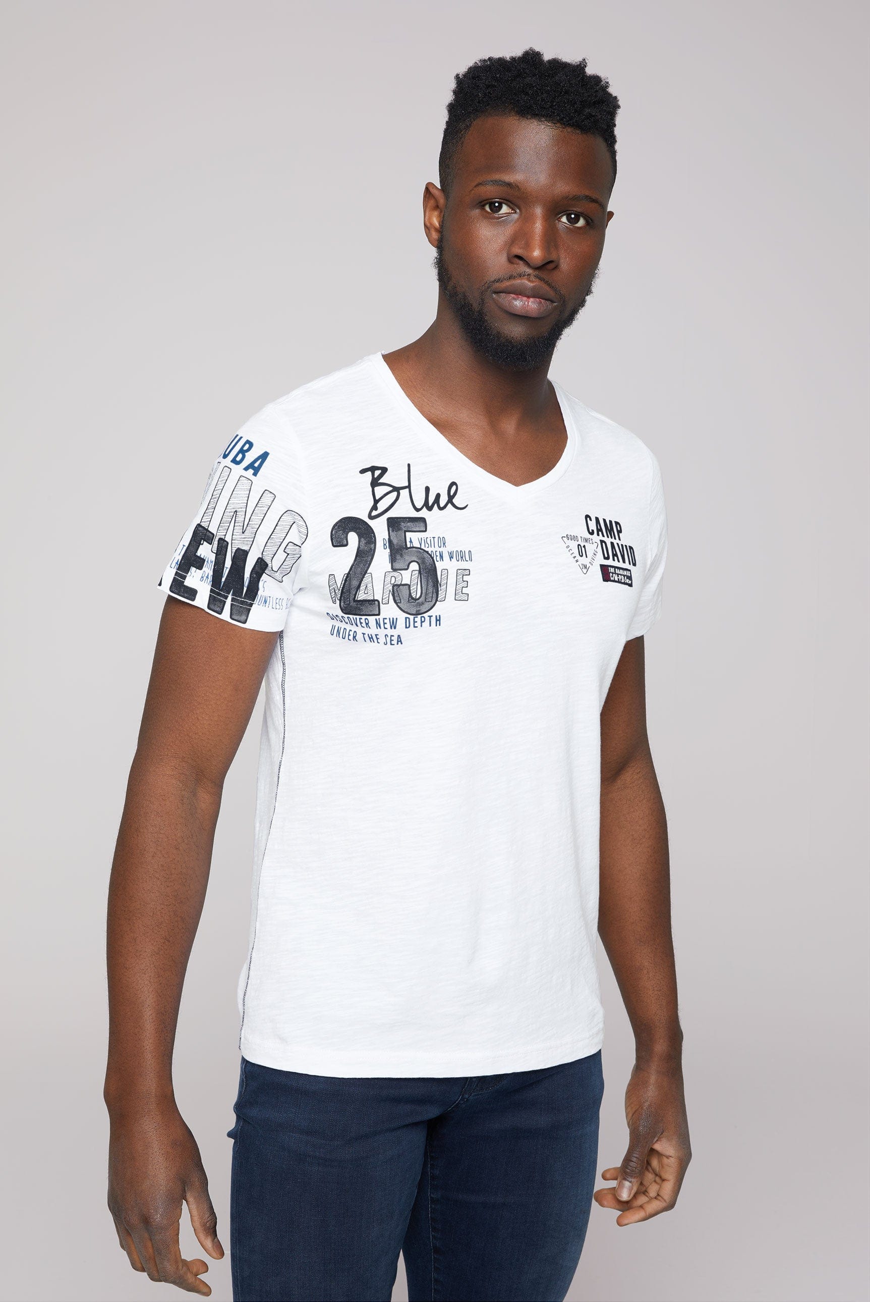 Camp David T-Shirt Dive Fashion Stateshop - Ocean