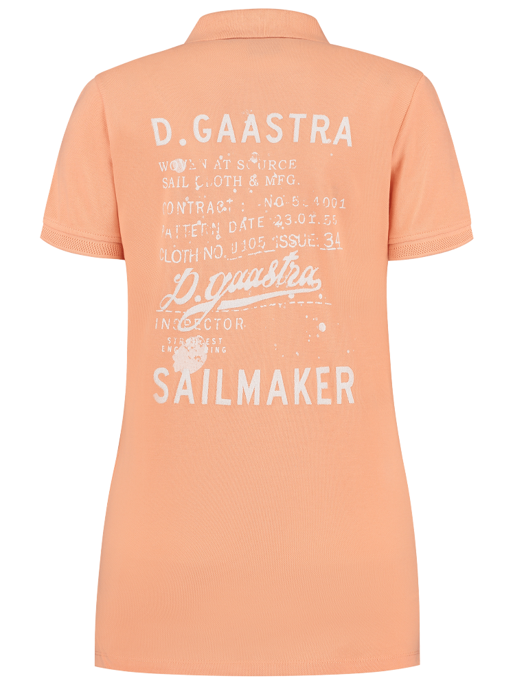 GaastraPolo shirt "Port Vauban" - 100% cotton - orange