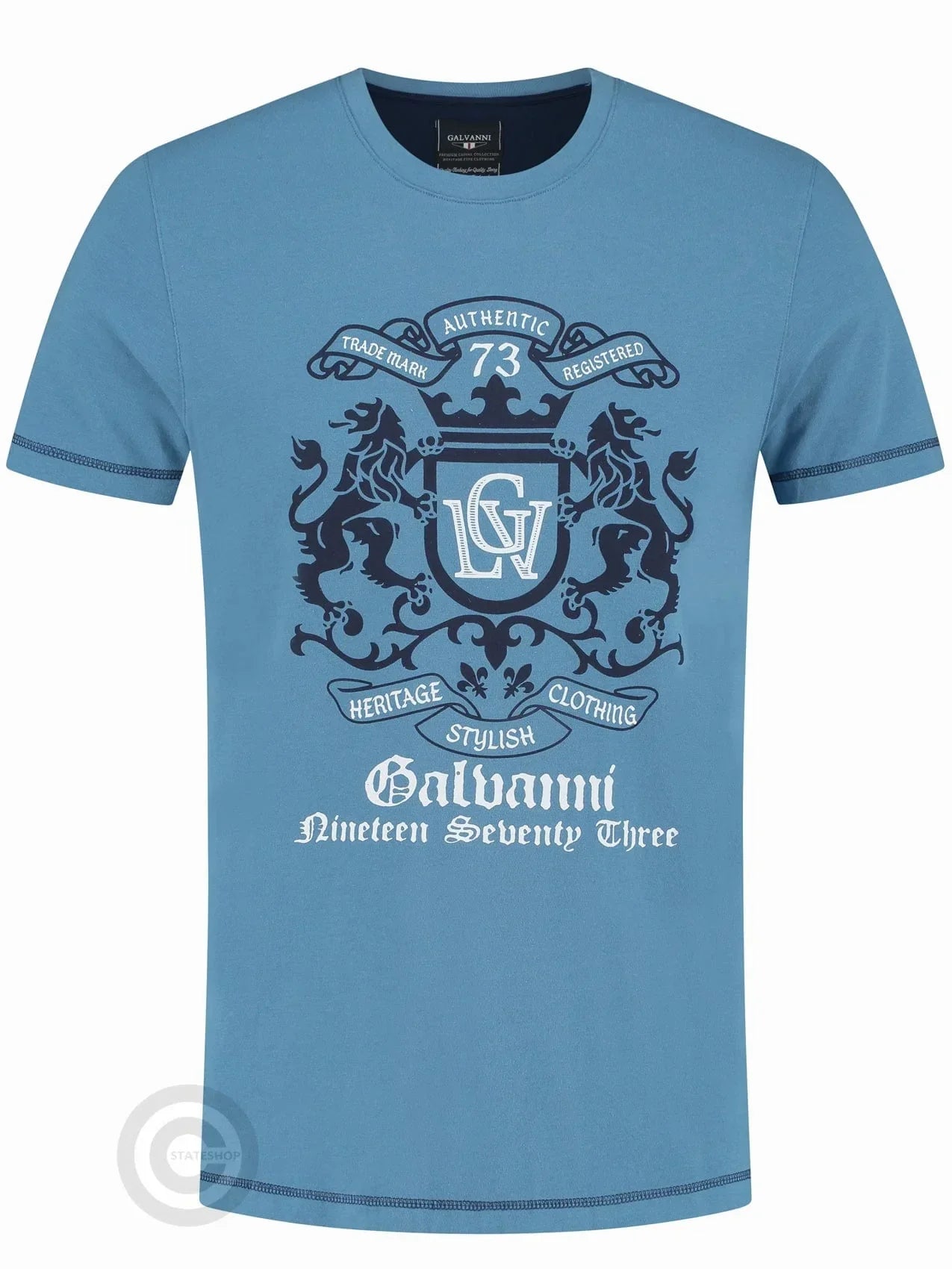 GalvanniHeritage T-Shirt, blue