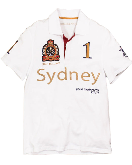 Polo Shirt Sydney, white