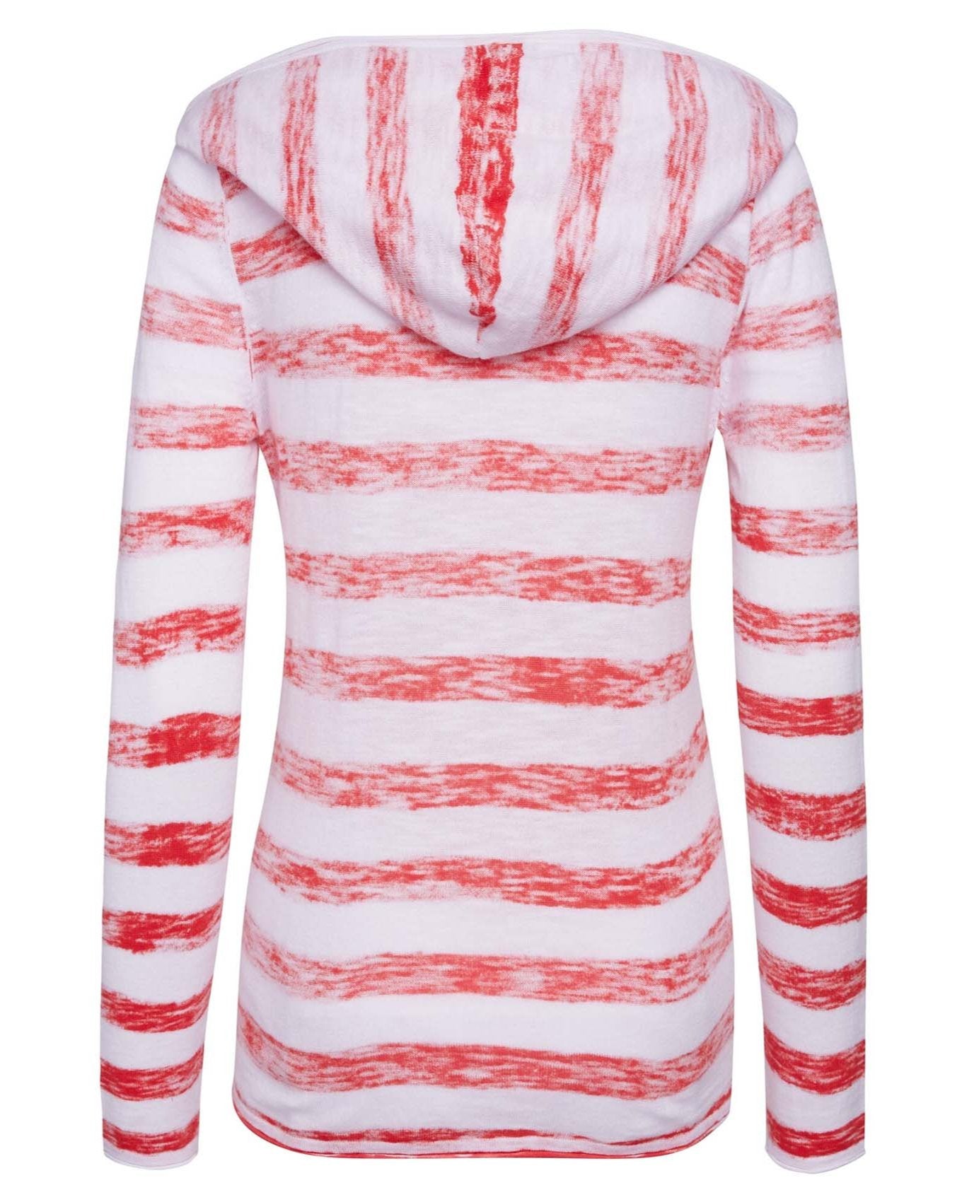 logo print sweater stripe