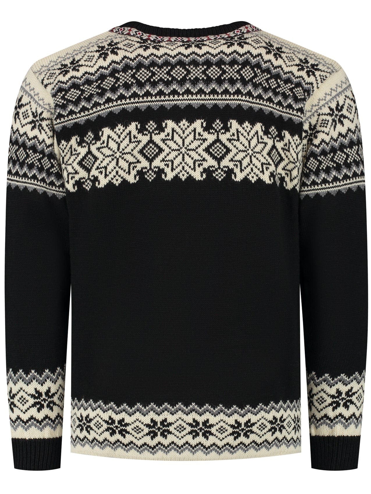 Norfinde Retro Norwegian cardigan, Black