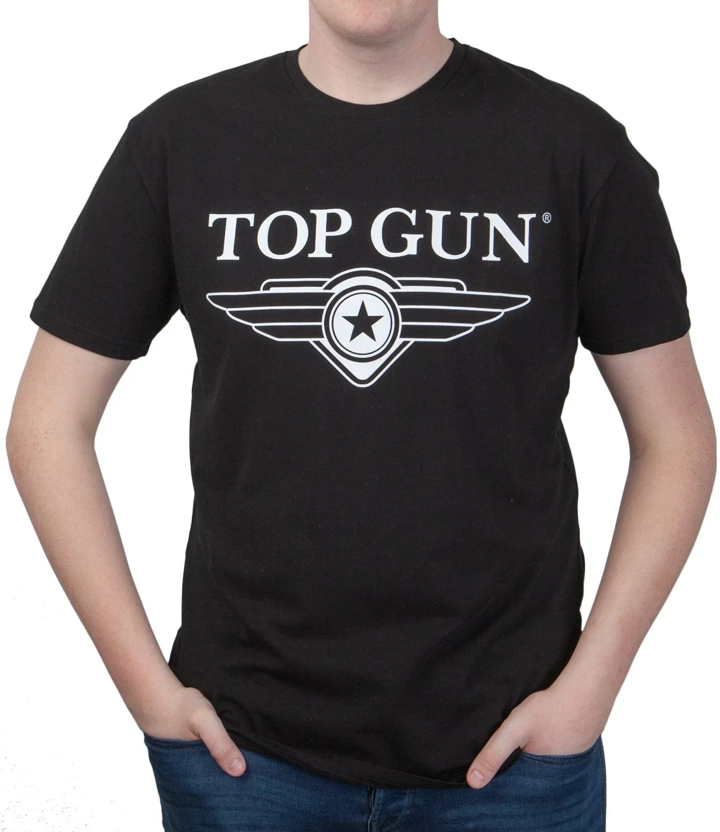 Top Gun"Cloudy" T-shirt, black