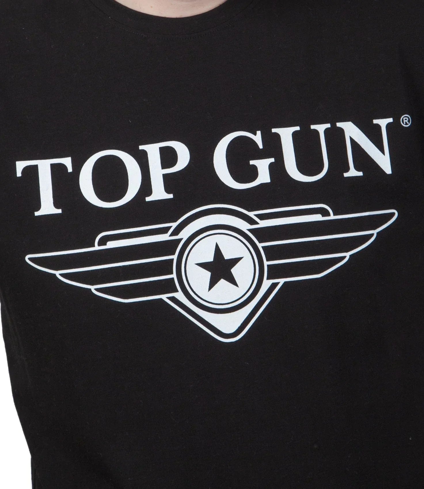 Top Gun"Cloudy" T-shirt, black