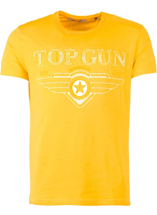 Top GunT-Shirt "Defend" yellow