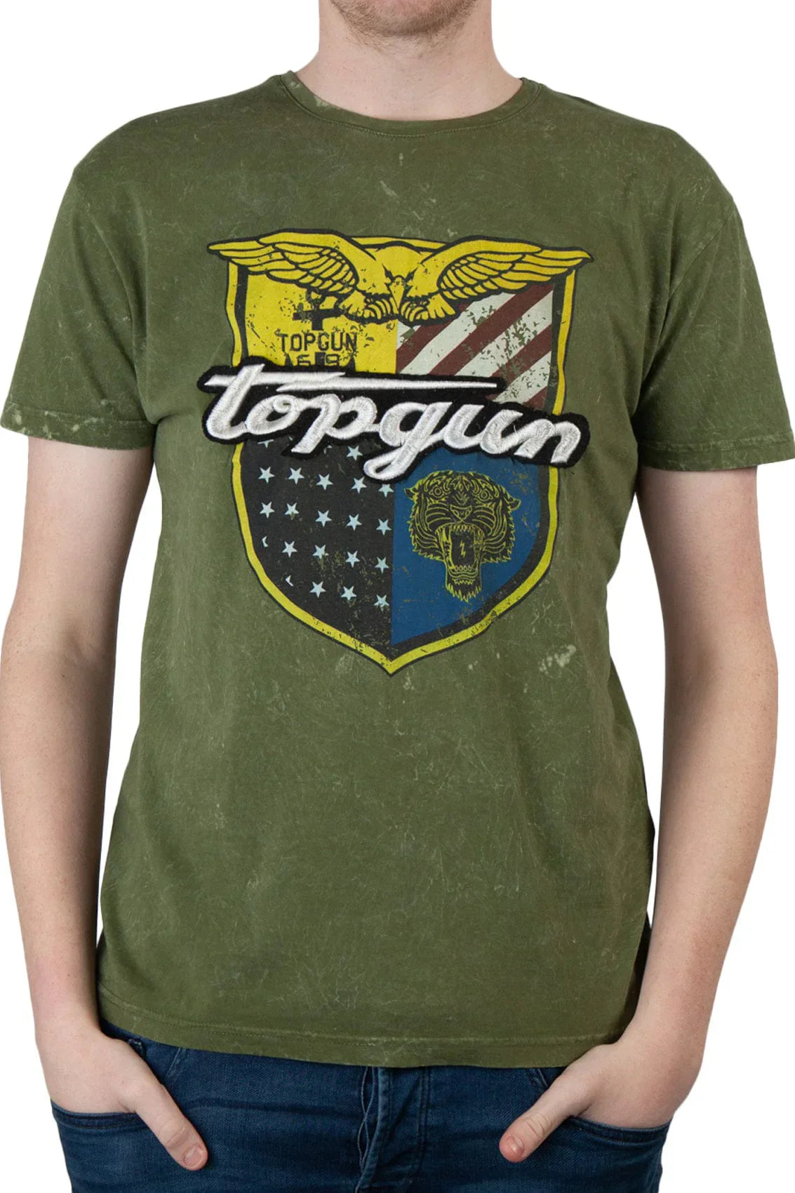 Top Gun T-Shirt “Insignia” green