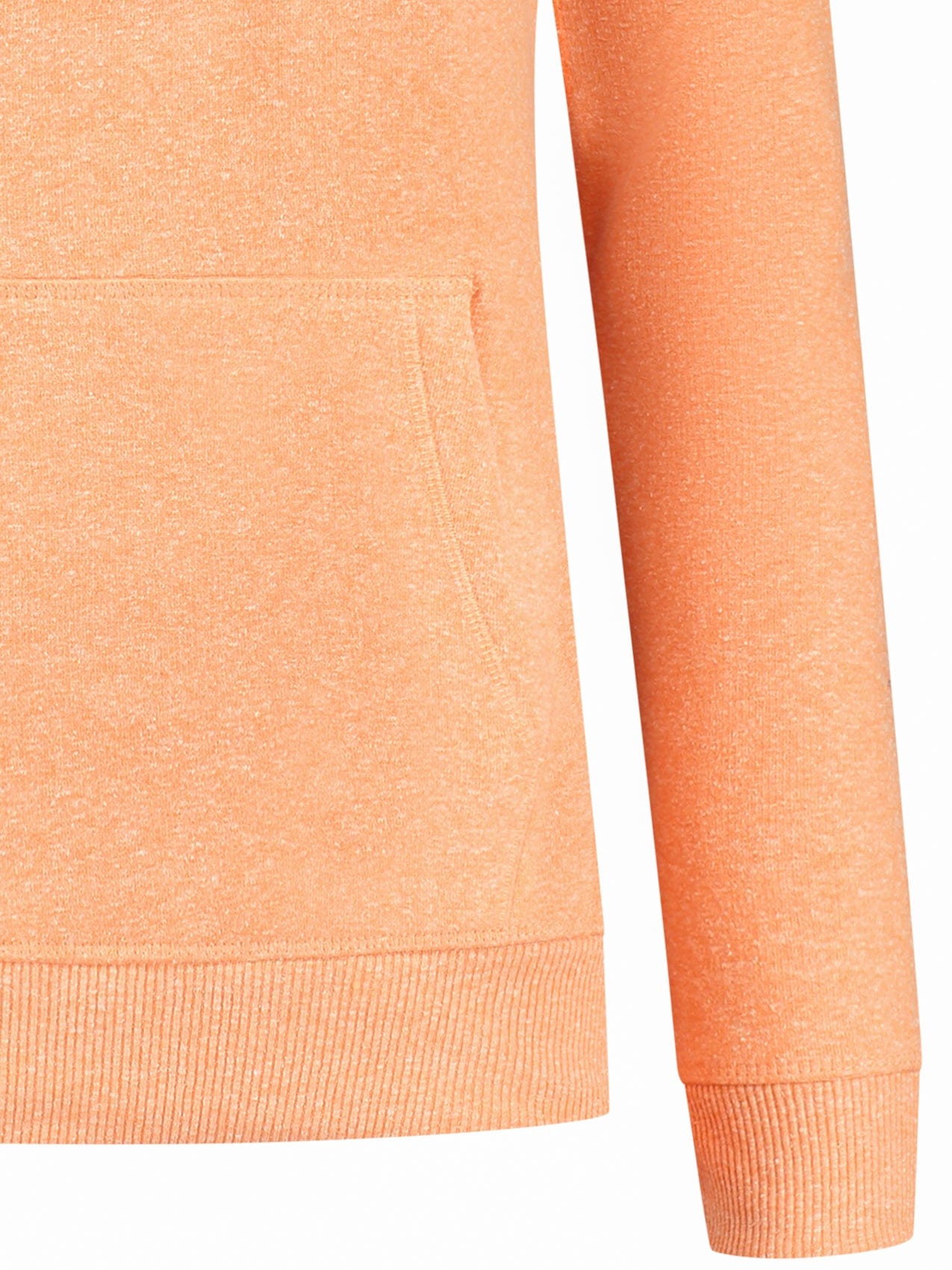 Weirdfish Branded Hoodie, Apricot