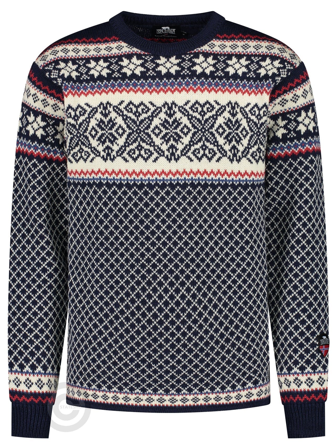 NorfindeNordic crew neck Sweater, darkblue