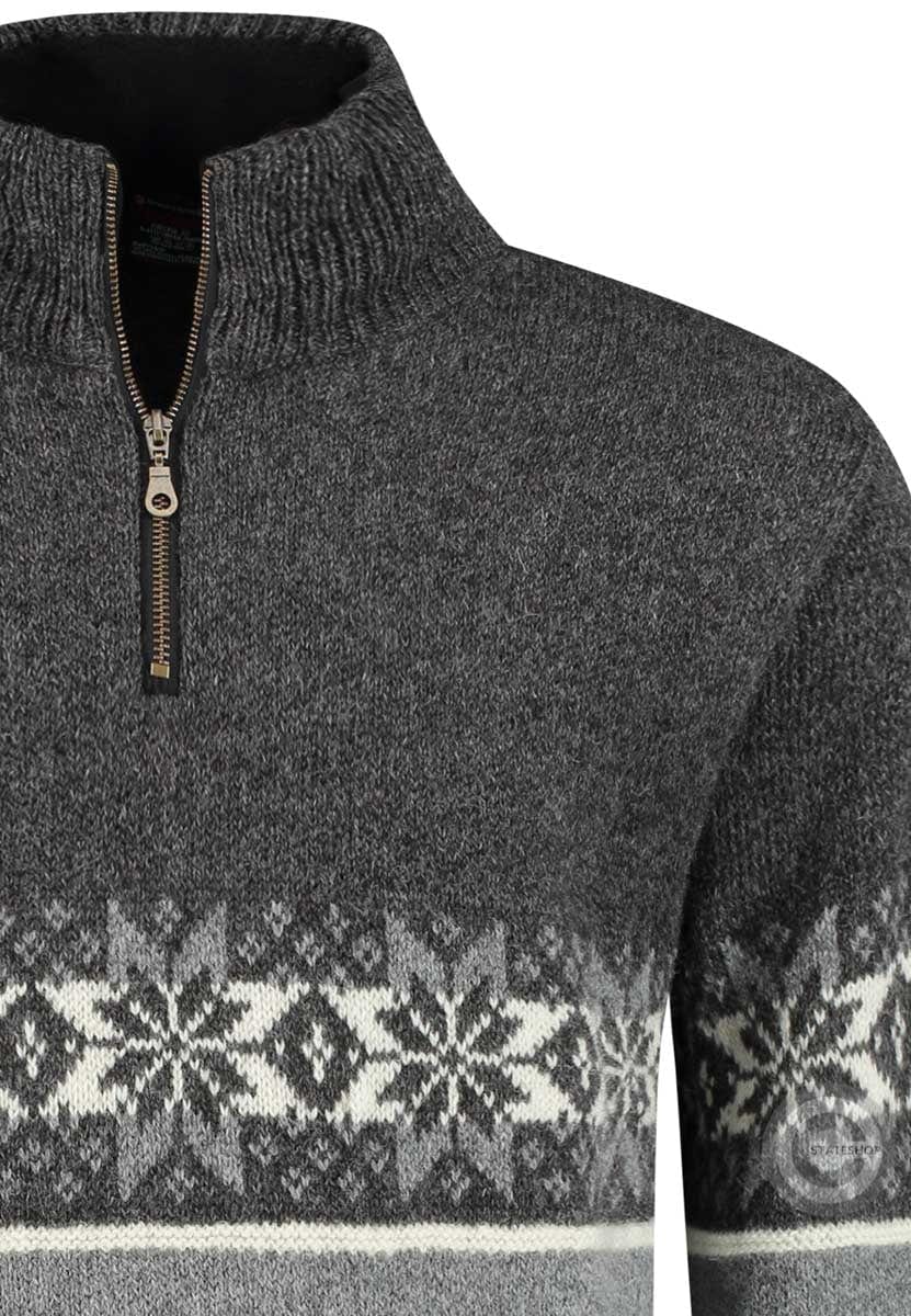 Norfinde Sweater made of 100% pure new Norwegian wool