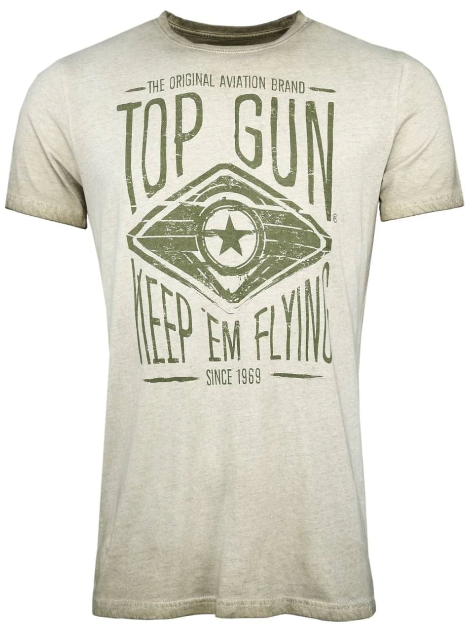 Buy Shop The Arena: Top Gun Gun Metal Unisex T-Shirt (Olive GreenM